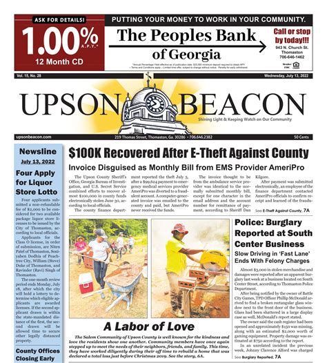 The Upson Beacon - Home