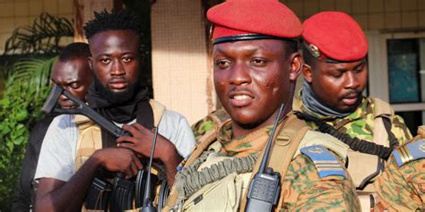 Burkina Faso Le Coup Detat Contre Le Lieutenant Colonel Damiba Est