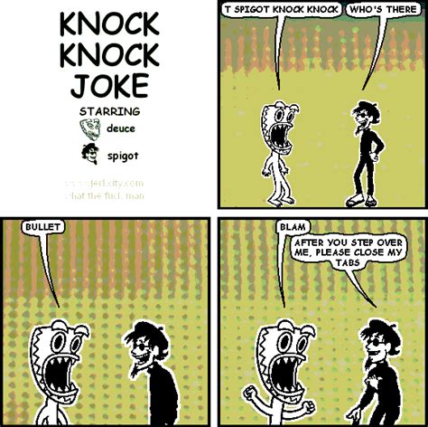 Bonequest Knock Knock Joke