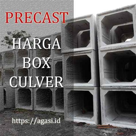 Harga Box Culvert Precast Terbaru Gorong Gorong Kotak Murah