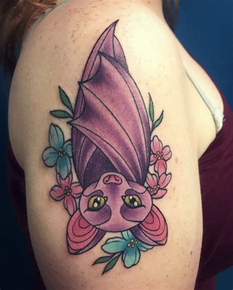 11 Bat Tattoo Ideas To Get You In The Spooky Spirit Female Tattooers