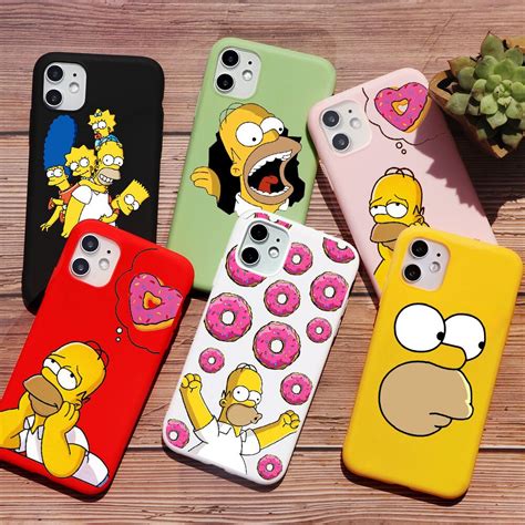 Bart Simpson Coque Cartoon Phone Case For Iphone 11 Pro Comparison