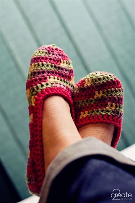 We offer free crochet patterns for baby blankets, afghans, and throw blankets! DIY Crochet Slipper Patterns {7 Free Designs}