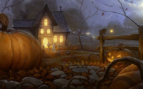 4584441 Pumpkin Halloween Fantasy Art Rare Gallery Hd Wallpapers