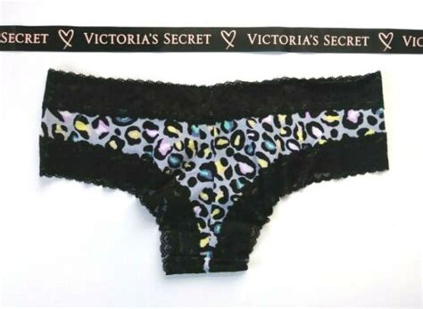 victorias secret stretch cotton cheeky lace waist sexy panty panties soft nwt vs ebay