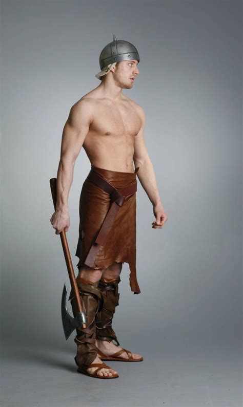 Barbarian Warrior J By Mjranum Stock Pose Reference Male Pose