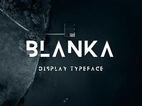 Check Out This Behance Project “blanka — Free Font”