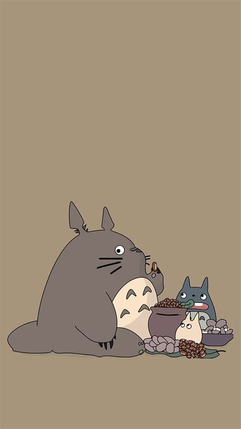 Pin By Lumi On Totoro Is My Big Love Cute Cartoon Wallpapers Studio