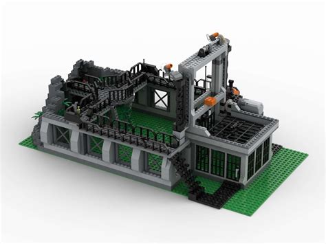 Lego Moc Jurassic World Raptors Cage Pf By Indem Rebrickable Build With Lego