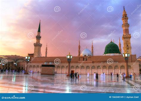 Medinasaudi Arabia May 30 2015 Prophet Mohammed Mosque Al Masjid