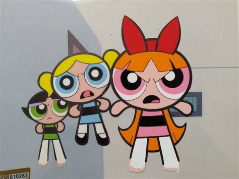 The Powerpuff Girls Animation Cel Of Bubbles Blossom Catawiki