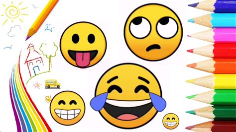 Dibujos Para Calcar De Emojis Resultado De Imagen Para Emojis Dibujar
