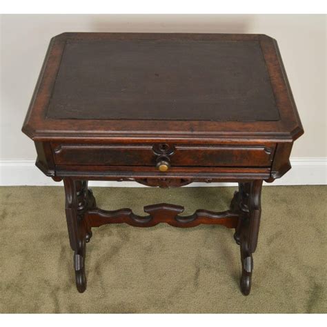 Victorian Walnut Antique Sewing Stand Chairish