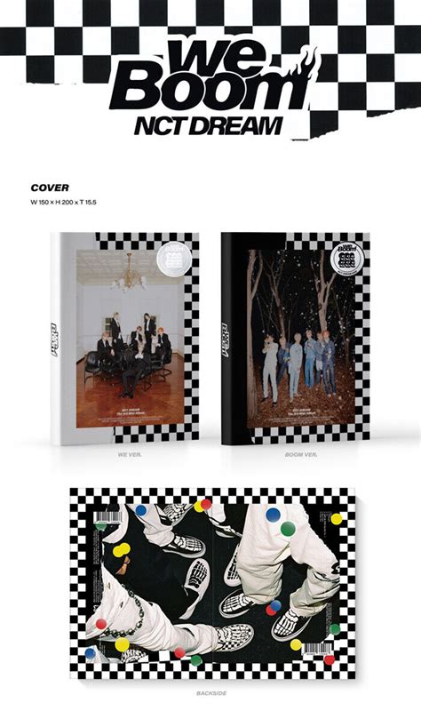 Reissue Nct Dream We Boom 3rd Mini Album Cdextra Photocards Set