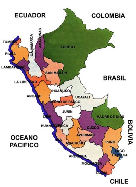 Provincias Del Perú Perú Mi País