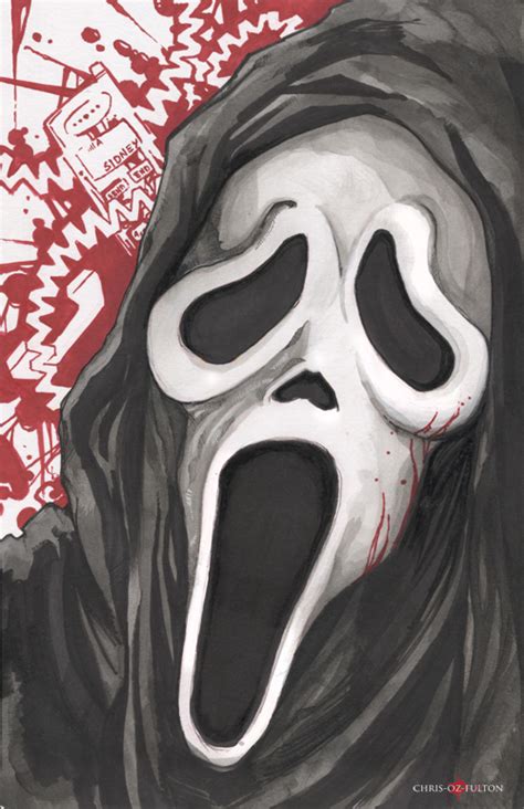 Ghostface Scream By Chrisozfulton On Deviantart