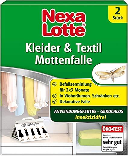 Nexa Lotte Clothes And Textile Moth Trap Insecticide Free Adhesive Trap