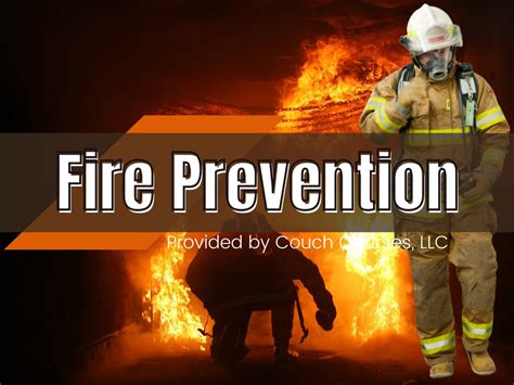 Fire Prevention Practices Couch Courses
