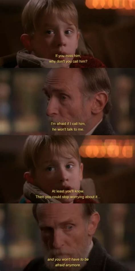 Home Alone 1 Church Scene Old Man Marley Home Alone Quotes Home