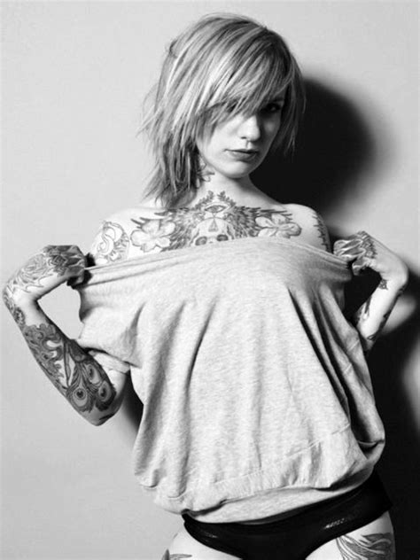 Ghost Town On We Heart It Fashion Inked Girls Sexy Tattoos