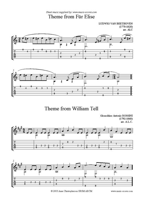 The lyrics are taken from publicly available free internet sources, such as youtube.com or spiritandsong.com (a division of ocp). Guitar Series 2: famous classical themes sheet music by Anne Christopherson: Guitar