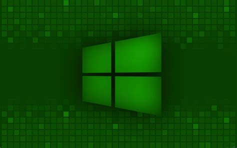 Microsoft Windows Windows 8 Logo Green Wallpapers Hd