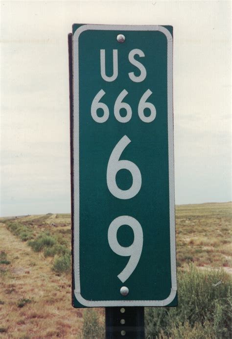 Mile Marker 69 On Highway 666 Mildly Interesting