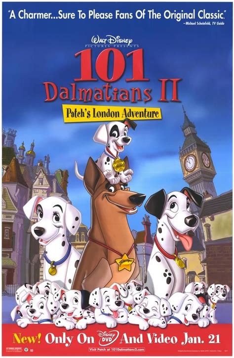 101 Dalmatians Ii Patchs London Adventure 2003 Walt Disney Pictures