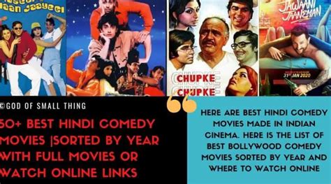 50 Best Hindi Comedy Movies Of All Time With Watch Online Links