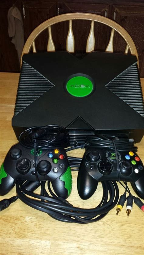 Original Microsoft Xbox Video Game System Used Video Game Systems