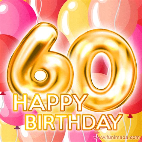 Happy 60th Birthday Animated S Funimada Com