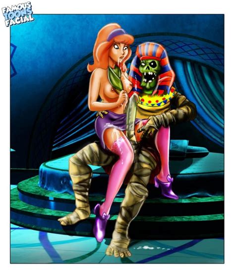 rule 34 daphne blake famous toons facial female human male scooby doo straight tagme 943818
