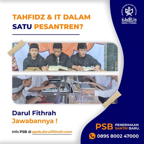 Program Unggulan Pondok Pesantren Darul Fithrah