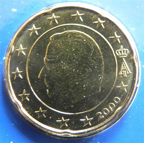 Belgien 20 Cent Münze 2000 Euro Muenzentv Der Online Euromünzen