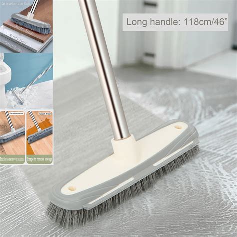 Floor Scrub Brush With Long Handle Long Handle Scrub Brush Detachable