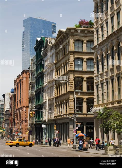 Broome Street Greene Street Soho Manhattan New York City New York