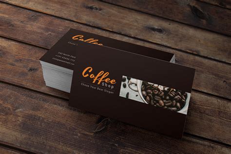 Our popular franchise concept combines traditional viennese coffeeshop culture and the modern coffee to go trend. Coffee Shop Business Card | Creative Business Card Templates ~ Creative Market