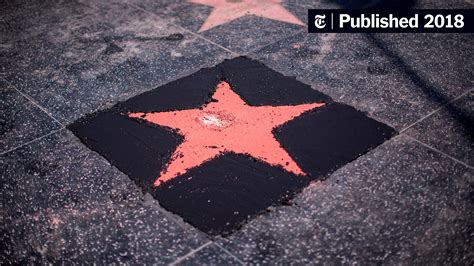 donald trump s star being repaired suspect is named in vandalism the new york times