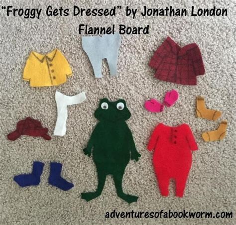 Storytime Winter Froggy Gets Dressed Flannel Board Stories Story Time