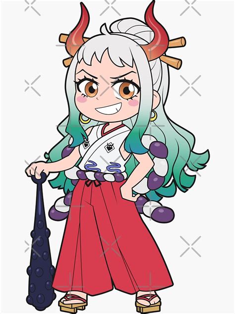 Yamato Chibi Sticker For Sale By Chibicheems Redbubble