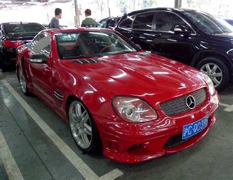 Please use facebook to contact if live chat is offline. Spotted in China: Mercedes-Benz SLK with a wide body kit - CarNewsChina.com