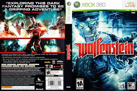 Wolfenstein Xbox 360 Ultra Capas