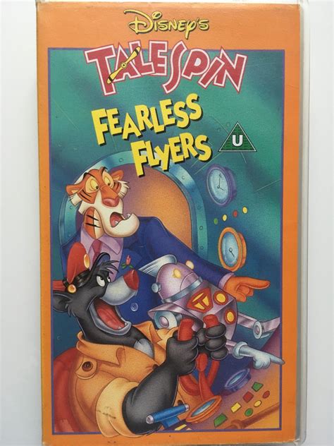 Disneys Talespin Fearless Flyers Vhs Tape 5017182409922 On Ebid