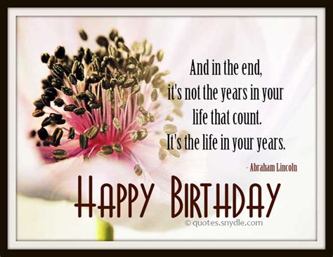 Printable Happy Birthday Quotes Inspirational Quotes Wishes Images And Photos Finder