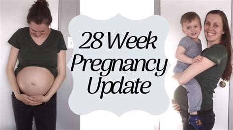 28 Week Pregnancy Update Starting The 3rd Trimester Youtube