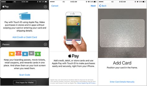 Enter your card information and tap next. How to Use Apple Pay? | Leawo Tutorial Center