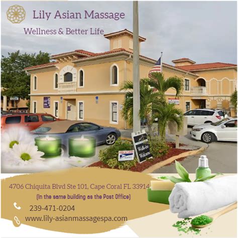 Lily Asian Massage Spa In Cape Coral Fl 33914 239 4