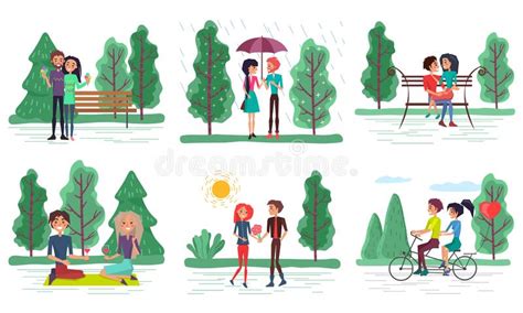 Collection Of Couples Stock Vector Illustration Of Couple 8111243