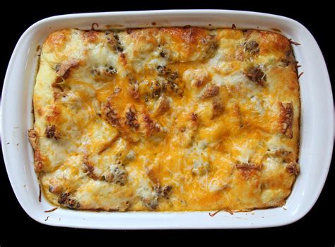 Recipe For Overnight Sausage And Egg Breakfast Casserole