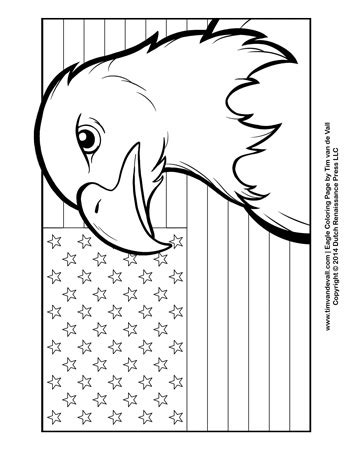 patriotic coloring page tims printables